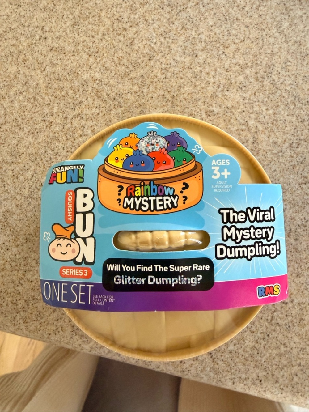 Rainbow Mystery Squishy Bun Series 3